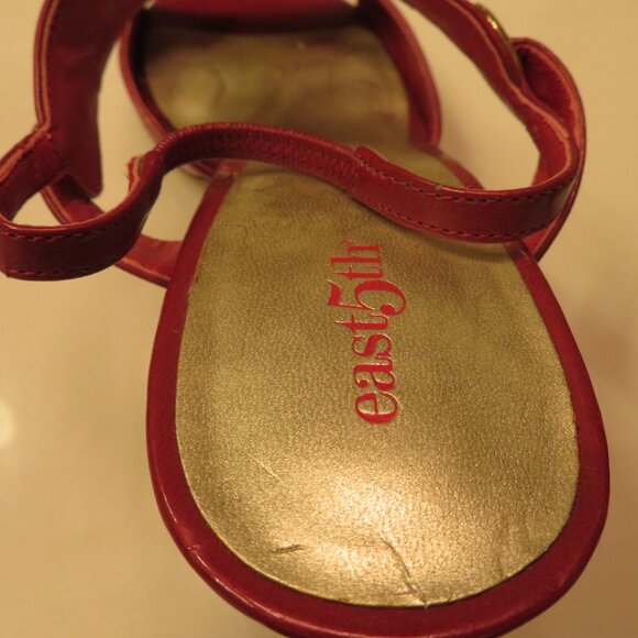 east5th 8 1/2 Medium 2 1/2 to 3 in heel Sling Back High Heel Dressy Shoe - Picture 13 of 16